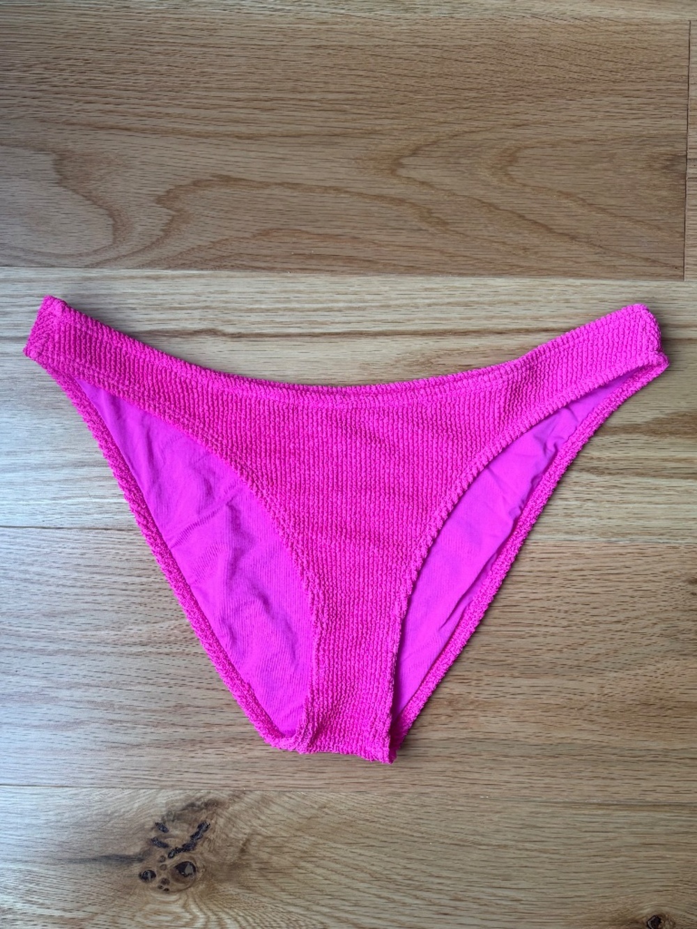 Good American Size‎ 3/4 (L/XL) Hawaiian Pink Always Fits Cheeky Bikini Bottom